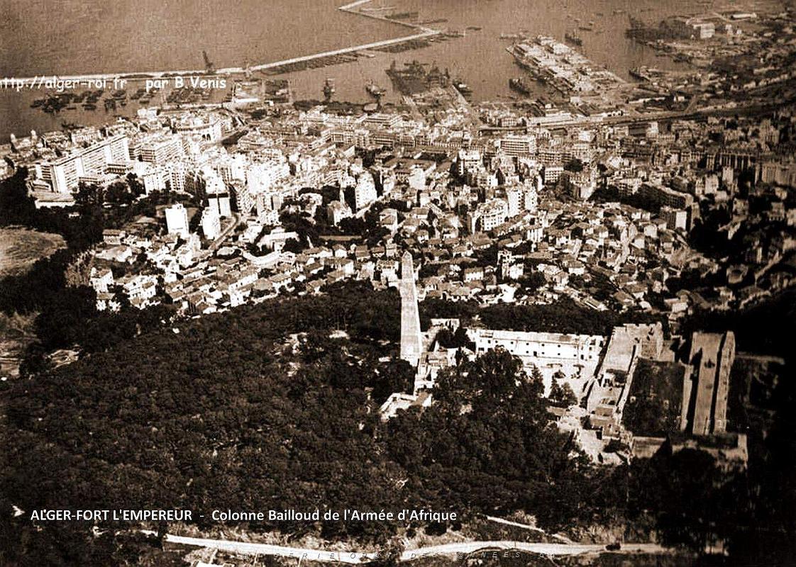02 -Alger - Fort l'Empereur et Colonne Bailloud de l'Armee d'Afrique.jpg